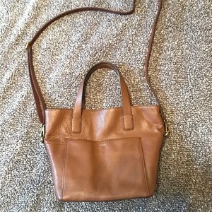Fossil Brown Leather Bag